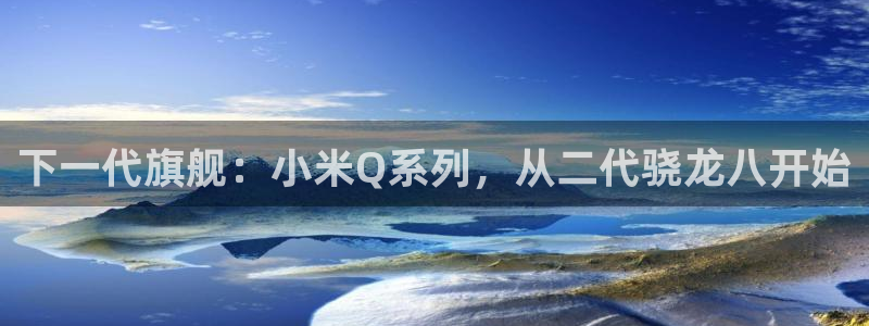 辉达娱乐预测在线预测：下一代旗舰：小米Q系列，从二代骁龙八开始