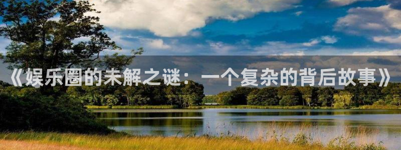 辉达娱乐注册链接：《娱乐圈的未解之谜：一个复杂的背后故事》