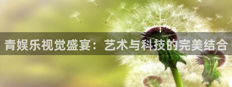 辉达娱乐注册：青娱乐视觉盛宴：艺术与科技的完美结合